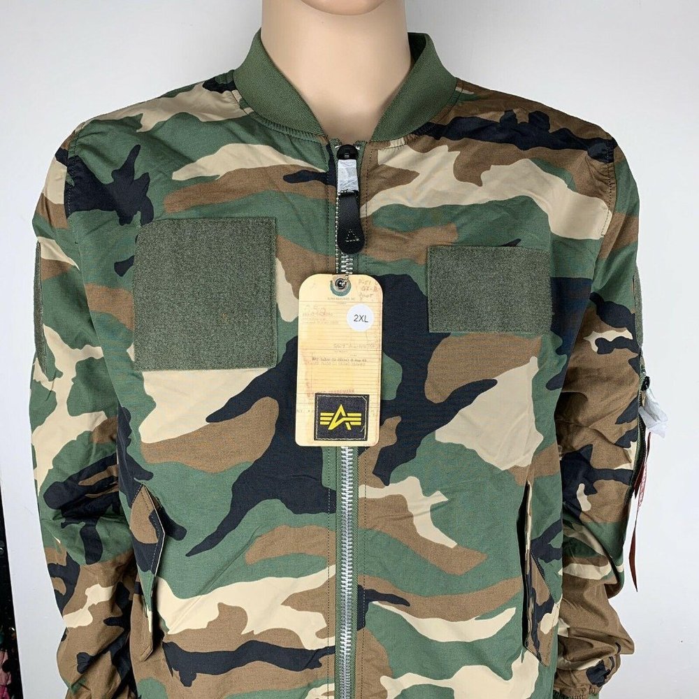Alpha Industries L2B Flex‎ Jacket Flight Reversible - Picture 5 of 10